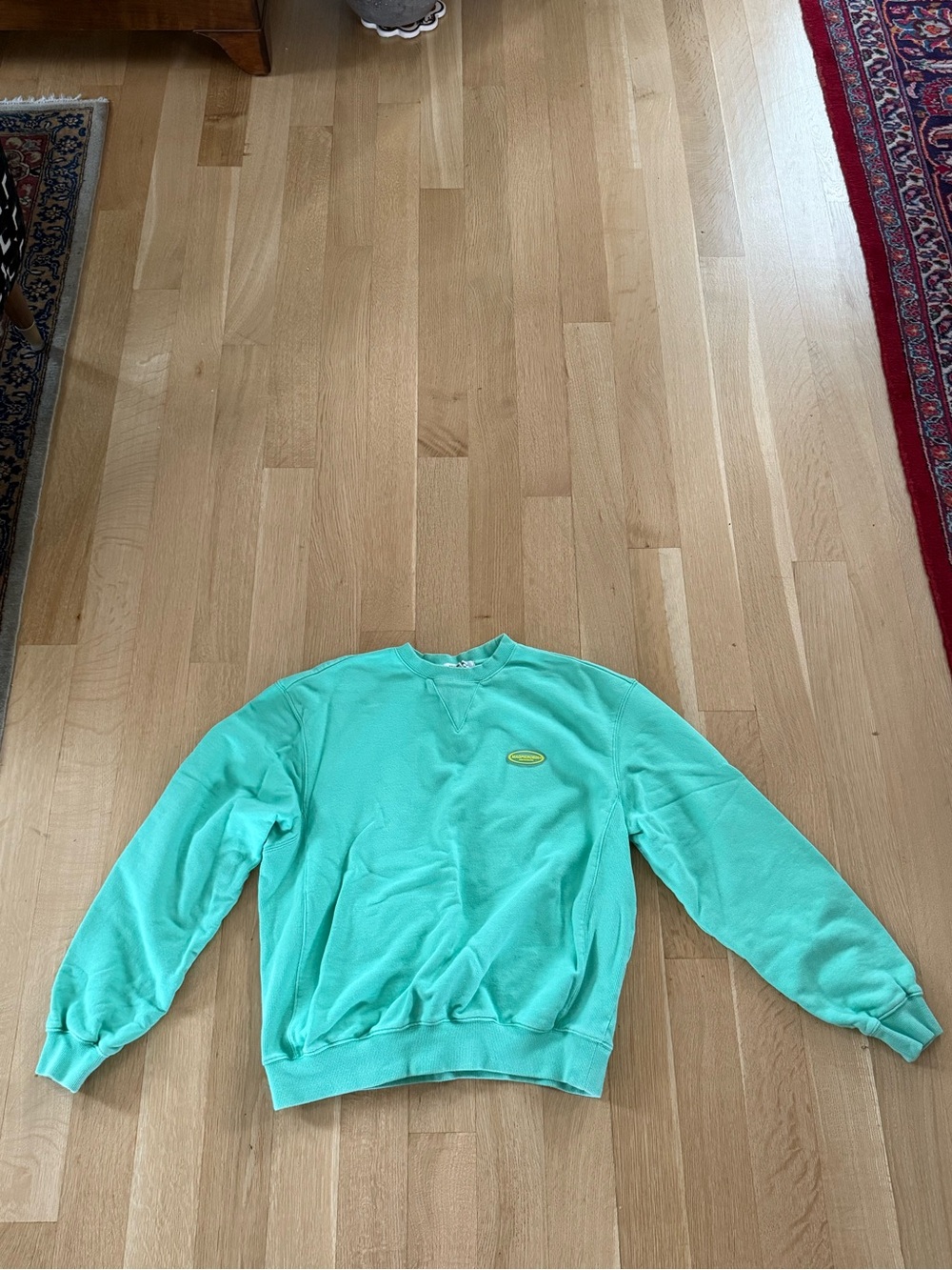 Mint Green Crewneck Sweater – Casual Everyday Pullover